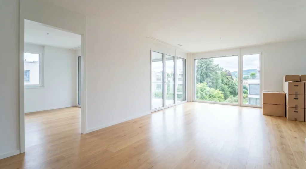 Nettoyage après déménagement appartement Lausanne par Swiss Services